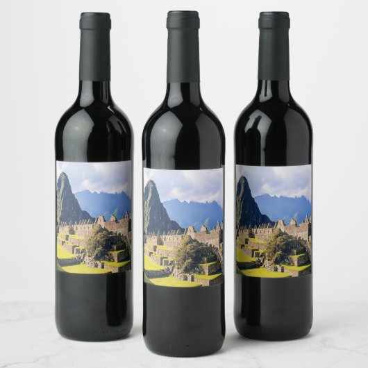 Étiquette Pour Bouteilles De Vin MACHU PICCHU - Pérou - voir (Bouteilles)