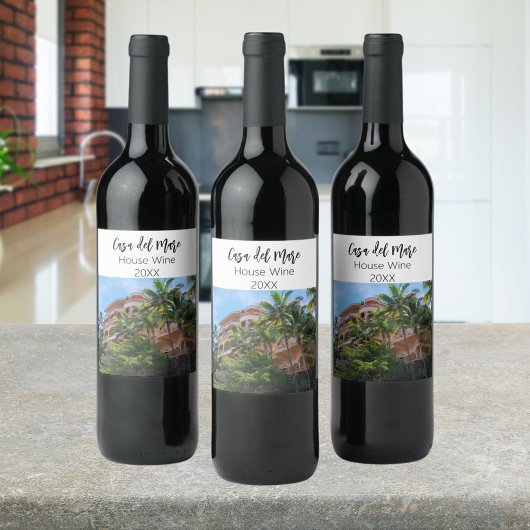 Étiquette Pour Bouteilles De Vin Maison à vin photo maison