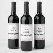 Étiquette Pour Bouteilles De Vin Maman Étiquette de vin de jus (Bouteilles)