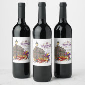 Étiquette Pour Bouteilles De Vin Mardi Gras (Bouteilles)