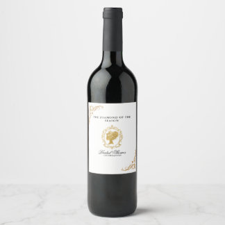 Étiquette Pour Bouteilles De Vin Mariage Bridgerton