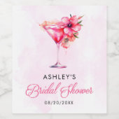 Étiquette Pour Bouteilles De Vin Mariage Champagnisé (Étiquettes simples)