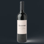 Étiquette Pour Bouteilles De Vin mariage de machine à écrire minimaliste vintage<br><div class="desc">Un design minimaliste et vintage pour votre papeterie mariage : choisissez cette suite mariage rétro mais moderne,  avec une police de machine à écrire. Entièrement personnalisable,  pour les amateurs de simplicité.</div>