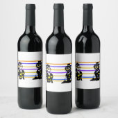 Étiquette Pour Bouteilles De Vin Mariage de pirates  (Bouteilles)