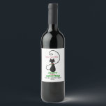 Étiquette Pour Bouteilles De Vin Meowny Christmas, mignon chat de vacances<br><div class="desc">Meowy Christmas, Cute Holiday Cat Vins Étiquettes. Ajoutez une touche spéciale à votre table de Noël avec ce étiquette de vin de vacances de style campagnard customisé. C'est un étiquette de vin de style fun et tendance avec "Ayourself a Meowy Little Christmas." Ce étiquette fait également un grand donneur pour...</div>
