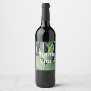 Étiquette Pour Bouteilles De Vin Merci Sud-Ouest Style Agave Appréciation