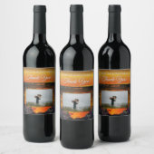 Étiquette Pour Bouteilles De Vin Merci Sunset 2584 (Bouteilles)