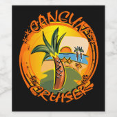 ÉTIQUETTE POUR BOUTEILLES DE VIN MEXIQUE (Étiquettes simples)