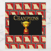 ÉTIQUETTE POUR BOUTEILLES DE VIN MISSOURI (Étiquettes simples)