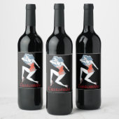 Étiquette Pour Bouteilles De Vin Modèle flamboyant Poster Thunder_Cove (Bouteilles)