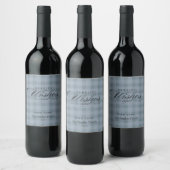 Étiquette Pour Bouteilles De Vin Modern Rustic Plaid Personalized Wine Gift (Bouteilles)