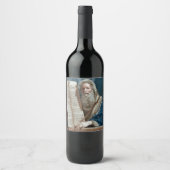Étiquette Pour Bouteilles De Vin Moïse et les dix commandements (Devant)