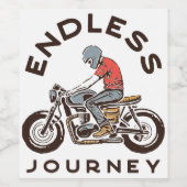 Étiquette Pour Bouteilles De Vin Moteur (99) (Étiquettes simples)