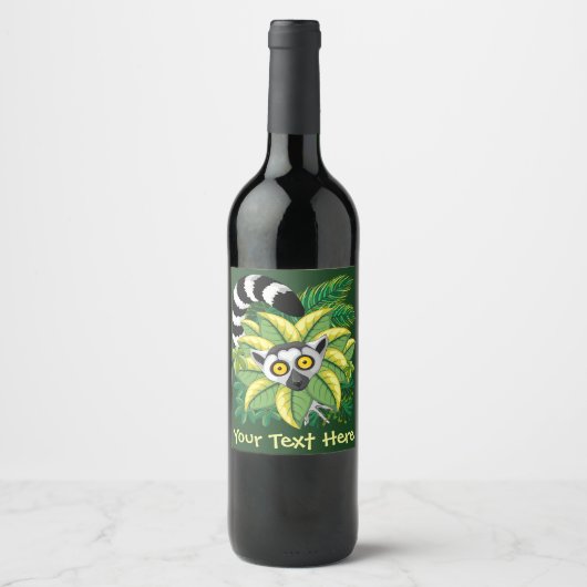 Étiquette Pour Bouteilles De Vin Nappe (Devant)