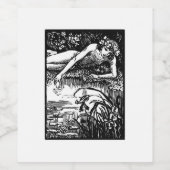 Étiquette Pour Bouteilles De Vin Narcissus Emile Alder (Étiquettes simples)