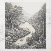 Étiquette Pour Bouteilles De Vin Nature 16. (Étiquettes simples)