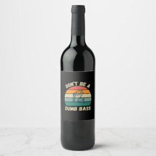 Étiquette Pour Bouteilles De Vin Ne Pas Être Basse