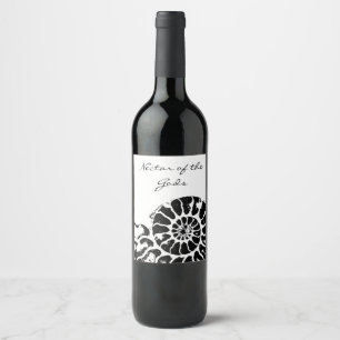 Étiquette Pour Bouteilles De Vin Nectar des dieux