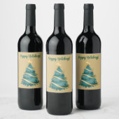 Étiquette Pour Bouteilles De Vin Noël  (Bouteilles)