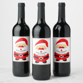 Étiquette Pour Bouteilles De Vin Noël du Père Noël (Bouteilles)
