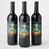 Étiquette Pour Bouteilles De Vin Noël/Nativité/Jésus (Bouteilles)