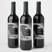 Étiquette Pour Bouteilles De Vin Noms et date de conception tropicale (Bouteilles)