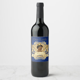 Étiquette Pour Bouteilles De Vin Notre Petit Prince Royal African Prince Elegant