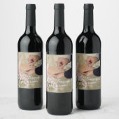 Étiquette Pour Bouteilles De Vin Nous sommes fiancés Faveurs de fête de fiançailles (Bouteilles)