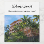 Étiquette Pour Bouteilles De Vin Nouveau foyer photo (Étiquettes simples)