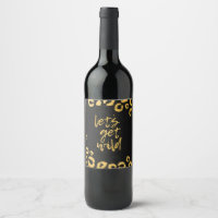 Obtenons Wild Black and Gold Bachelorette Party