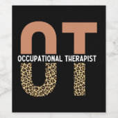 Étiquette Pour Bouteilles De Vin Offre d'appréciation de l'ergothérapeute (Étiquettes simples)