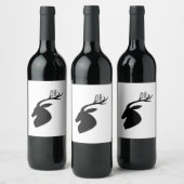 Étiquette Pour Bouteilles De Vin Oh Deer Pun Creative Style (Bouteilles)