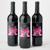 Étiquette Pour Bouteilles De Vin Oh Deer Whimsical Creative Design (Bouteilles)