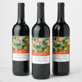 Étiquette Pour Bouteilles De Vin Orange Blossom (Bouteilles)