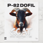 ÉTIQUETTE POUR BOUTEILLES DE VIN P82-DOFIL (Étiquettes simples)