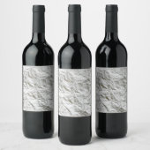 Étiquette Pour Bouteilles De Vin Papier ridé drôle (Bouteilles)
