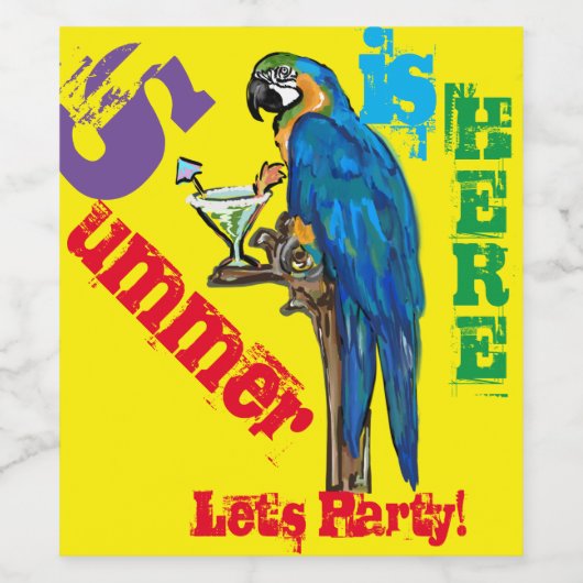 ÉTIQUETTE POUR BOUTEILLES DE VIN PARCOURS (Étiquettes simples)