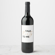 Parle trente à moi Étiquette de vin