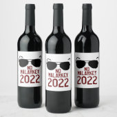 Étiquette Pour Bouteilles De Vin Pas de Malarkey 2022 (Bouteilles)
