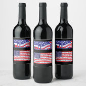 Étiquette Pour Bouteilles De Vin Patriote (Bouteilles)