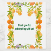 Étiquette Pour Bouteilles De Vin Pears Say (Étiquettes simples)