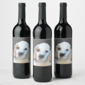 Étiquette Pour Bouteilles De Vin Peinture de l'espagne de combre - jolie art origin (Bouteilles)