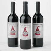 Étiquette Pour Bouteilles De Vin Père Noël (Bouteilles)