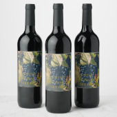 Étiquette Pour Bouteilles De Vin Personalized Photo & Text (Bouteilles)