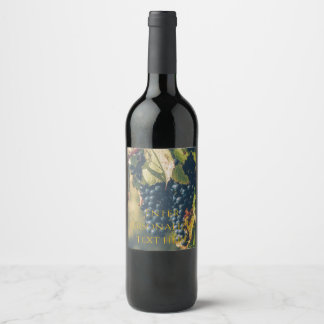 Étiquette Pour Bouteilles De Vin Personalized Photo & Text