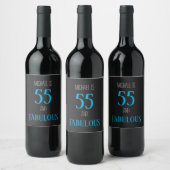 Étiquette Pour Bouteilles De Vin Personnalisable 55 et fabuleux (Bouteilles)