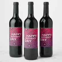 Personnalisable Bold Happy Mother's Day Modern