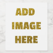 Étiquette Pour Bouteilles De Vin Personnalisé (Étiquettes simples)