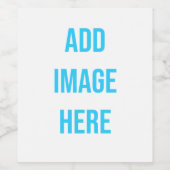 Étiquette Pour Bouteilles De Vin Personnalisé (Étiquettes simples)