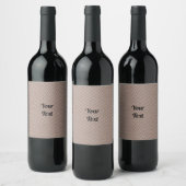 Étiquette Pour Bouteilles De Vin Personnaliser Luxe Tall (Bouteilles)